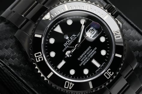 rolex oyster perpetual submariner date full black|rolex submariner date 116610ln.